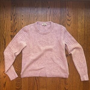 Madewell Light purple Knit Sweater
